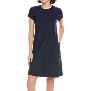 J. McLaughlin Swing Dress in Embossed Animal Print Size Large